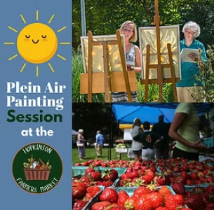 Plein Air Painting at the Farmers Market (2)